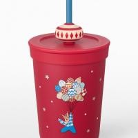 ราคา แก้วสตาร์บัค แท้ Starbucks Stainless Steel Carnival Flying Clown Cold Cup ทัมเบลอร์สตาร์บัคส์สแตนเลสสตีล 12oz (28878189363)