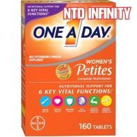 ราคา ลด 50% นำเข้า Exp03/24 One A Day Women’s Petites Multivitamin 160 Tablets วิตามินรวมสำหรับสุขภาพชั้นนำของผู้หญิง (7839238455)