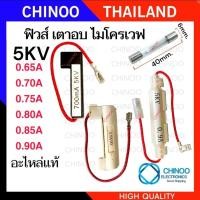 ราคา เเท้ 5KV ฟิวส์ไมโครเวฟ 0.65A 0.7A 0.75A 0.8A 0.9A เเบบแคปซูล / เเบบหลอดเเก้ว ฟิวส์เตาอบไมโครเวฟ (24233719962)