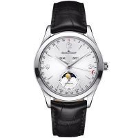 ราคา Jaeger & LeCoultre Moon Phase Master Stainless Steel Automatic Mechanical Watch Men 's1558420 (27308590317)