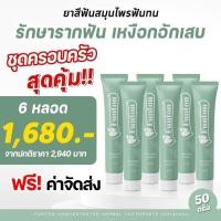 ราคา 6 หลอด ส่งฟรี ‼ ยาสีฟันฟันทน Funton สมุนไพรพลูคาว เพื่อสุขภาพปากและฟัน (19847119587)