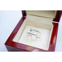 ราคา S.R. แหวนทองคำขาว แหวนเพชร เม็ดละ 0.01 กะรัต เพชรน้ำ100 ขาวสวยไฟดี พร้อมใบรับรองสินค้า เคลือบทองคำขาวแท้100% (29024848158)