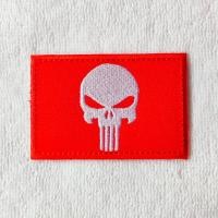 ราคา อาร์ม ตัวรีด ตัวรีดติดเสื้อ อาร์มติดเสื้อ ทหาร ลาย punisher Patch พันนิชเชอร์ หัวกระโหลก สติ๊กเกอร์ Army แต่งเสื้อผ้า (7340918515)