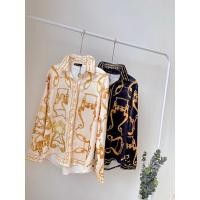 ราคา เสื้อเชิ้ตใหม่ versace แขนยาว คอปก แพทเทิร์น เหมือนแป๊ะ แต่งด้วยคอปปกแข็ง ทำให้งานดูแพง โคตรดี ลายคมชัด (7596122465)