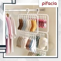 ราคา พิซซ่า ราวตากผ้าแบบแขวนกล่องรุ่นไม้แขวนเสื้อทรงสี่เหลี่ยมหลายชั้นพร้อมคลิปหนีบถุงเท้าเสื้อผ้าเด็กหมวก (49151553460)