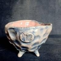 ราคา กระถางแฮนด์เมด ทรงถ้วยสามขา #กระถางต้นไม้ #กระถางเซรามิก #กระถางแคคตัส (3048960706)