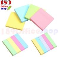 ราคา โพสอิท กระดาษโน๊ต มีกาวในตัว กระดาษโน๊ตแถบกาว โพสอิทหลากสี โพสอิท 100 แผ่น *สินค้าพร้อมส่ง* (8948953077)
