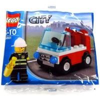 ราคา LEGO City 30001 Firemans Car Polybag ของแท้ (5162167680)