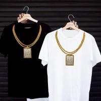 ราคา สไตล์ใหม่ 【พร้อมส่ง】NEW สร้อยพระพุทธรูป เสื้อยืดลาย “สร้อยพระ” เสื้อพระ เก๊ สร้อยพระ สร้อยทอง มาแรง ผ้ายืด cotton อย (41256730395)