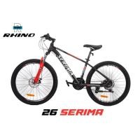 ราคา จักรยานเสือภูเขา จักรยาน 26 นิ้ว RHINO SERIMA โช๊คหน้า 21 เกียร์ (2274632979)