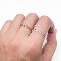 ราคา แหวนสร้อยลายโซ่เงินแท้ (12909799407)