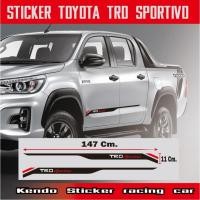 ราคา สติ๊กเกอร์ติดข้างประตู TOYOTA TRD SPORTIVO (2149209428)