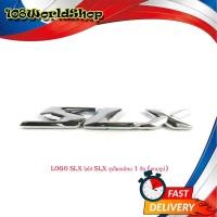 ราคา logo SLX โลโก้ SLX ชุปโครเมี่ยม 1 ชิ้น (ตามรูป) มีบริการเก็บเงินปลายทาง (19620489052)