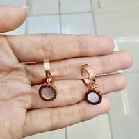 ราคา Putih ต่างหู bvlgari เซรามิคสีขาวไทเทเนียม (11541281237)