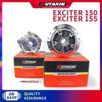 ราคา MUTAKIN ดุมกระจก กลึงเงา ดุมกลึงเงา ตรงรุ่นใส่ ได้เลย ดุมกลึง สินค้าตรงรุ่น YAMAHA EXCITER 150/155 (25134546716)