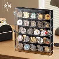 ราคา ข้ามพรมแดนตู้โชว์เหรียญที่ระลึกเหรียญเหรียญติดผนังป้ายอะคริลิยืนแสดงโปร่งใสกล่องเก็บท้าทาย จ1แบบนี้ (56553339488)
