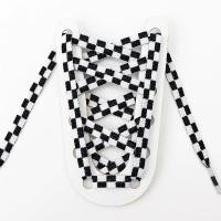 ราคา 36"/47" เชือกผูกรองเท้าลายหมากรุก (สีขาวดํา) (42069812119)