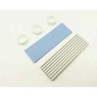 ราคา (Silver) Cooler Heatsink Heat Dissipation Aluminum Radiator M.2 Cooling Cooler Heat Sink Thermal Pads for M.2 SSD (2057429526)