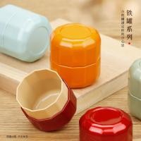 ราคา 10กรัมชาสามารถแบบพกพาญี่ปุ่นขนาดเล็กประณีตชากระป๋องมินิแบบพกพาดูดีประณีตสไตล์จีนกระป๋องดีบุก (57752567315)