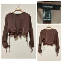 ราคา ส่งต่อ เสื้อ Forever21 size s อก 34“ (41503172682)