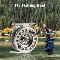 ราคา Fly Fishing Reel ขวา Handed อลูมิเนียมอัลลอยด์ Smooth Ice Fishing Reels Fly Reels อุปกรณ์ตกปลา (26334497415)
