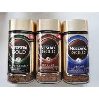 ราคา Nescafe Gold De luxe / Decafe / All’italiana 200g. เนสกาแฟโกลด์นำเข้าจากสวิส (27151471260)