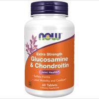 ราคา กลูโคซามีนและคอนดรอยติน | Glucosamine & Chondroitin 750 MG / 600 MG [Tablets] by NOW FOODS (27058210362)