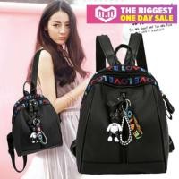 ราคา ♛▲☜TB FASHION กระเป๋าเป้สะพายหลัง กระเป๋าสะพายหลังผู้หญิง backpack women (Black) (8469447118)