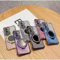 ราคา เคสกากเพชร+ขา สำหรับ VIVO Y200 Y100 Y19S T18 Y28 S Y03 T Y21 S Y33S Y33T T1X เคสกันกระแทกพร้อมขาตั้ง (47950295538)