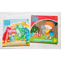ราคา Harry and his bucket full of Dinosaurs I dont want to go to bed The dreaded fluffosaurus ภาษาอังกฤษ นิทานก่อนนอน English (26301953258)