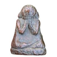 ราคา พระปิดตา เนื้อสำริดเก่า พระเก่าเหมาบ้านราคาถูก (20392613835)