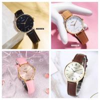 ราคา นาฬิกา Casio แท้ รุ่น LTP-VT01GL นาฬิกาผู้หญิง สายหนัง ขอบหน้าปัดทอง ของแท้ 100% รับประกันสินค้า 1 ปี (5153559262)