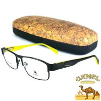 ราคา CAMEL รุ่น CA-12742 สีดำตัดเหลือง new style กรอบเต็ม(ขาสปริง) (276683274)