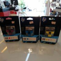 ราคา ตลับหมึก​อิงค์เจ็ท​ HP​ 02 สีม่วงแดง, ฟ้า, เหลือง (8989673528)