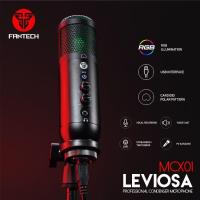 ราคา [ส่งฟรี] ไมค์ Fantech Leviosa Microphone MCX01 ไมโครโฟน Professional Condenser Microphone RGB (10786273560)