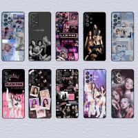 ราคา SAMSUNG Blackpink สําหรับSamsung A50 A50S A52 A52S A53 A54 A55 A70 A71 A72 Blackpinkนุ่มสีดําTPUเคสโทรศัพท์ (46452314901)