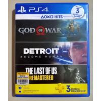 ราคา Game PS4 GOD OF WAR 4 - DETROIT BECOME HUMAN แผ่นเกมส์ PS4 มือสอง (R3,EN) (5740720110)