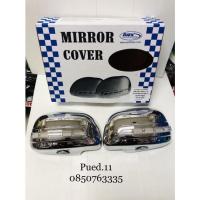 ราคา ครอบกระจกมองข้างมีไฟVIGO ฝาครอบกระจกวีโก้ Toyota Vigo 2005-2011 ฟอร์จูนเนอร์ fortuner มีไฟ LED 1 คู่/ไฟหรี่ขาวกระพริบ (13607188568)