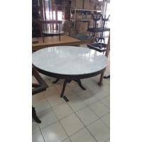 ราคา โต๊ะข้าวมันไก่ขากลึง ท็อปหินอ่อน (2201872043)