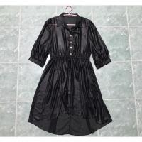 ราคา [USED] Haas เดรสยาวสีดำ (2202085497)