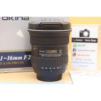 ราคา Lens Tokina AT-X 11-16mm f2.8 PRO DX (For Nikon) สภาพสวยใหม่ อดีตร้าน ไร้ฝ้า รา อุปกรณ์พร้อมกล่อง (29612373911)