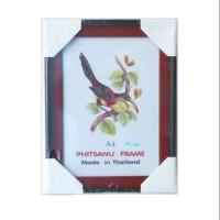 ราคา กรอบรูปไม้สีน้ำตาล ขนาด A4 (1543631669)