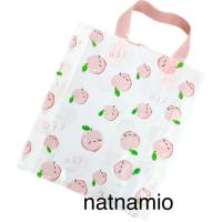 ราคา ถุงหูหิ้ว ถุงพลาสติก ถุงหิ้ว หูเทปทรงตั้ง ลายผลไม้ แพค50ใบ (19167491928)