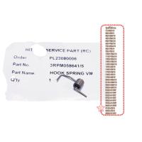 ราคา อะไหล่ของแท้/สปริงปุ่มกดเปิดหม้อหุงข้าวฮิตาชิ/PTRZ-3RPM058641/HOOK SPRING AM/HITACHI/RZ-DMA18/3RPM058641/S (4651171803)