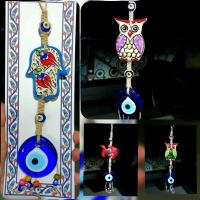 ราคา ที่แขวนประดับEvil eye hanging wall ดวงตาสวรรค์ขนาด5cm (11238685742)