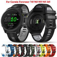 ราคา สายนาฬิกาสำหรับ Garmin Forerunner 965 955 945 935 745 สายซิลิโคนสำหรับนาฬิกา**&* (28425903565)