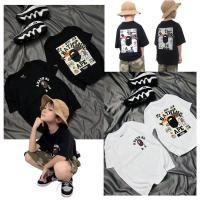 ราคา มีเก็บปลายทาง‼️เสื้อยืดเด็ก เสื้อคอกลม 2-14 ปี ลาย Bape พร้อมส่ง (29332993833)