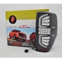 ราคา ไฟท้าย​ ไฟท้า​ยแต่ง​ FORD​ RANGER​ 2012​ -​ 2019​ LED​ โคมดำเลนส์ใส​ ไฟเลี้ยวกระพริบ (26311466096)
