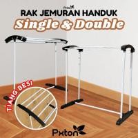 ราคา เจส| Pxton - ราวตากผ้าเช็ดตัว 2 ชั้น / ราวตากผ้าผ้าขนหนู / ราวตากผ้า / ราวตากผ้า / ราวตากผ้าพกพา (43720725668)