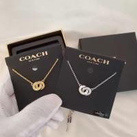 ราคา ♞,♘Coach สร้อยคอโซ่ ชุบทอง จี้แหวนคู่ สไตล์ยุโรป และอเมริกา หรูหรา เครื่องประดับ สําหรับผู้หญิง VBG (27712528897)